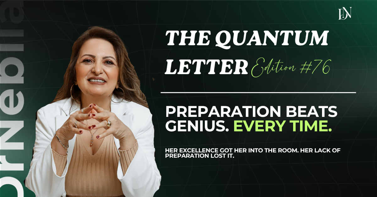 Preparation Beats Genius. Every Time.